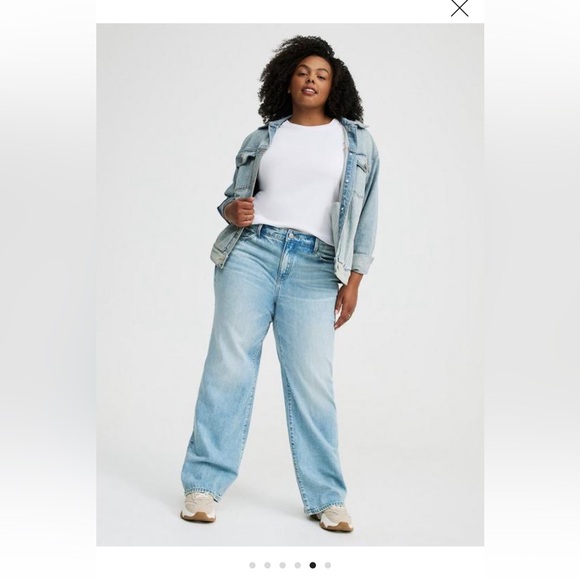 TORRID perfect ridgid stretch wide-leg jean *NEW* - Picture 1 of 7